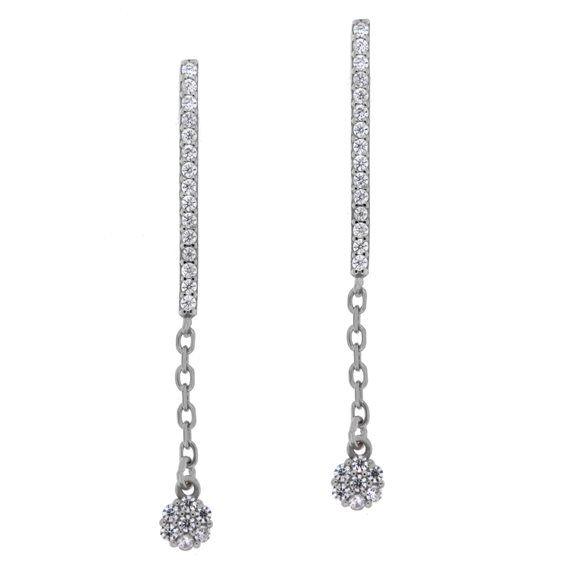 Orecchini Vivi Gioielli Tennis in Argento 1998030043520 - 1998030043520